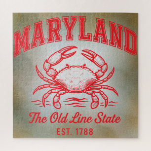 Maryland Old Line State Jigsaw Puzzle