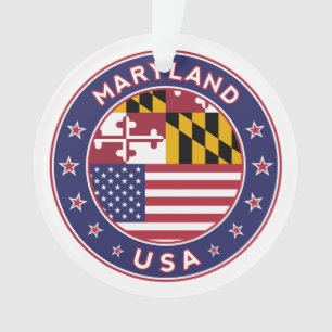 Maryland Ornament