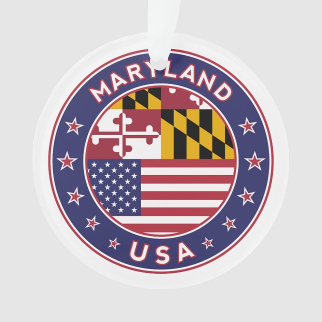 Maryland Ornament (Front)