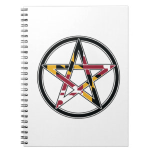 Maryland Pagan transparent Notebook