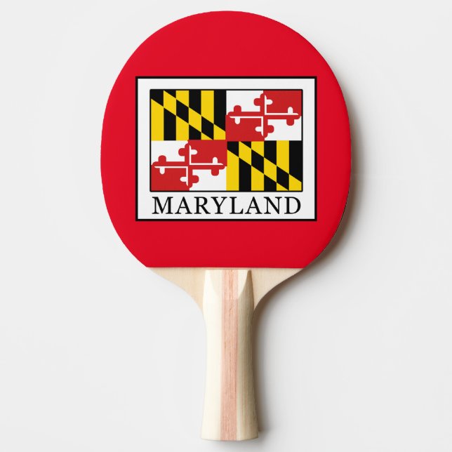 Maryland Ping Pong Paddle (Front)