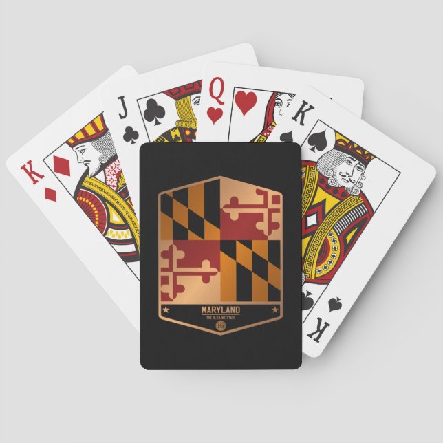 Maryland Playing Cards (Back)