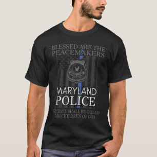 Maryland Police T Shirt Baltimore Police Support