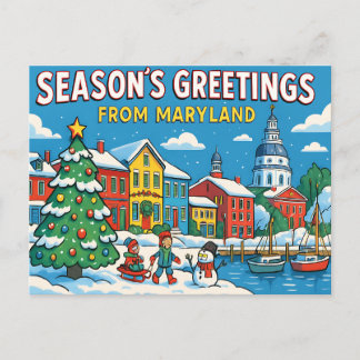 MARYLAND Postcard