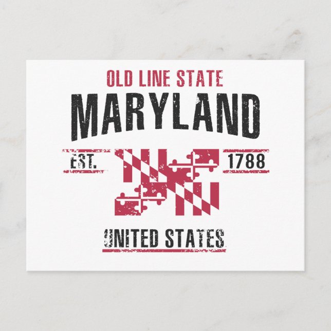 Maryland Postcard (Front)