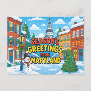 MARYLAND Postcard