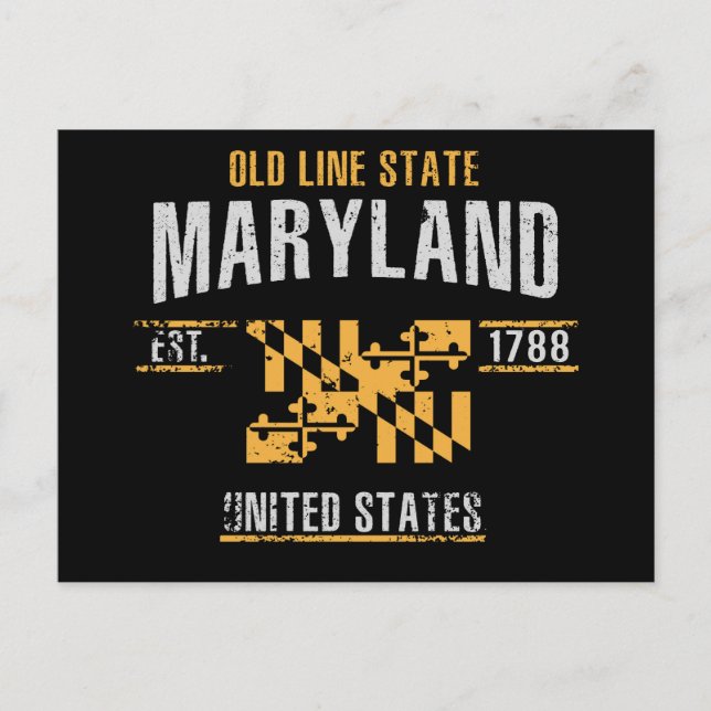 Maryland Postcard (Front)