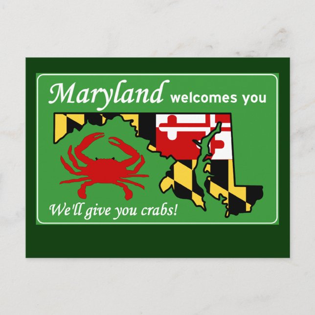 Maryland Postcard (Front)