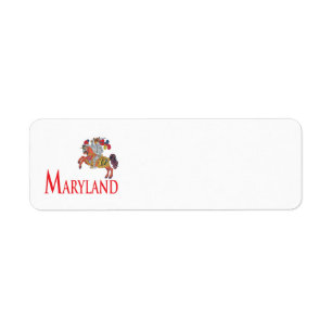 Maryland Return Address Label