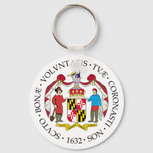 Maryland sign key ring