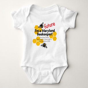 Maryland State Beekeepers Association Baby Suit Baby Bodysuit