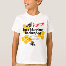 Maryland State Beekeepers Association Kids t-shirt