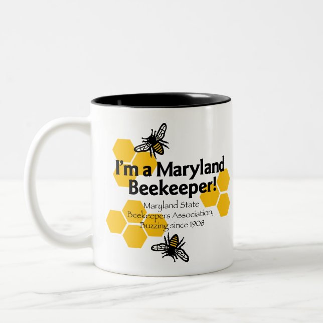 Maryland State Beekeepers Association Mug (Left)