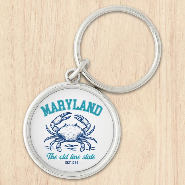 Maryland State Crab – The Old Line State Key Ring (Creator Uploaded)