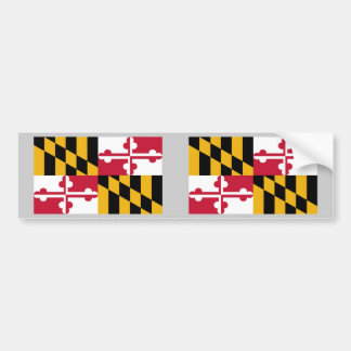 Maryland State Flag Bumper Sticker