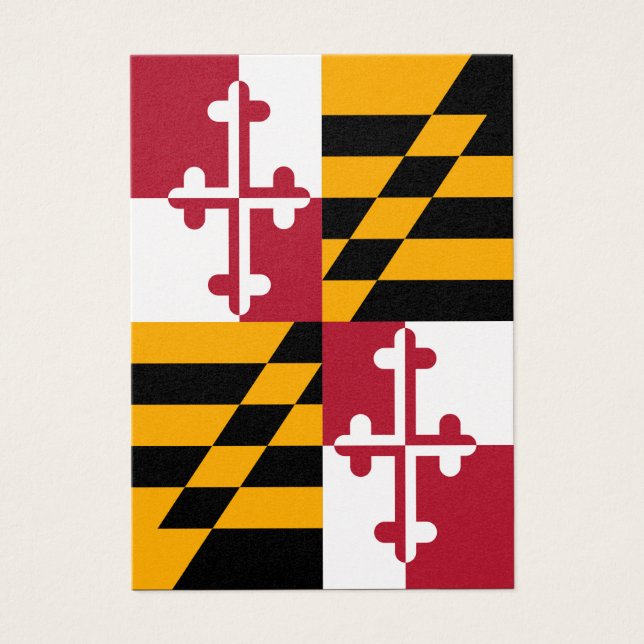 Maryland State Flag Colours Decor (Front)