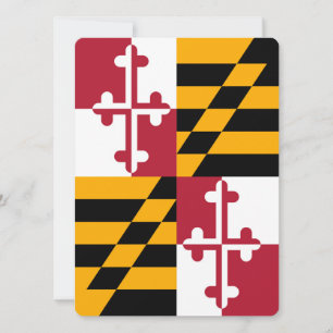 Maryland State Flag Colours Decor
