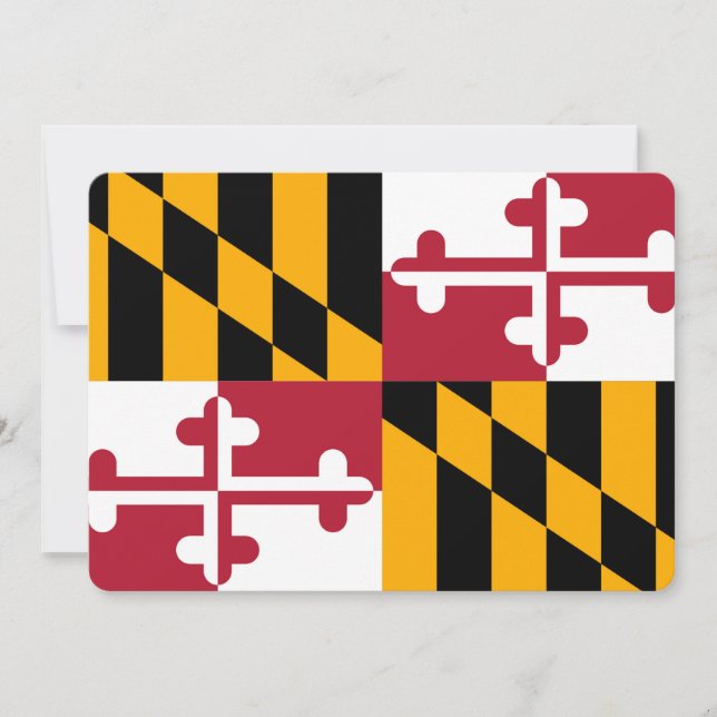 Maryland State Flag Design (Front)