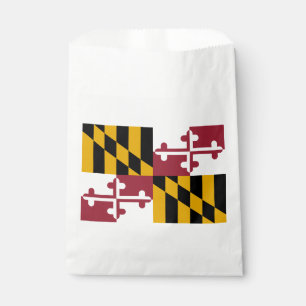 Maryland State Flag Favour Bag