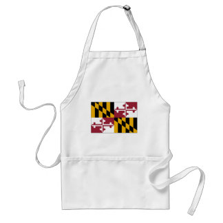 Maryland State Flag Standard Apron