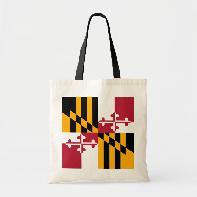 Maryland State Flag Stylish Graphic Tote Bag (Front)