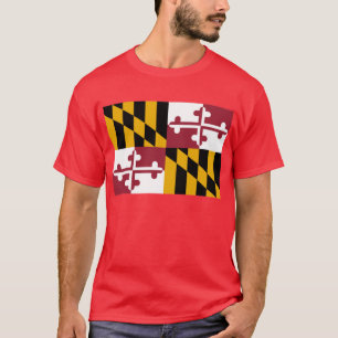 Maryland state flag T-Shirt