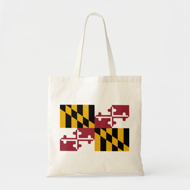 Maryland State Flag Tote Bag (Front)