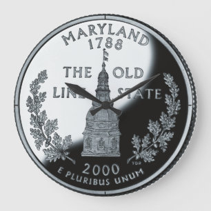Maryland State Quarter Clock
