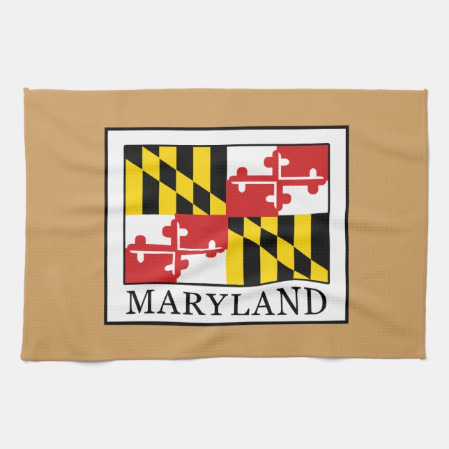 Maryland Tea Towel (Horizontal)