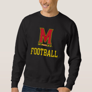 Maryland Terrapins Football Icon Officially Licens Sweatshirt