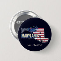Maryland United States Retro State Map Vintage USA