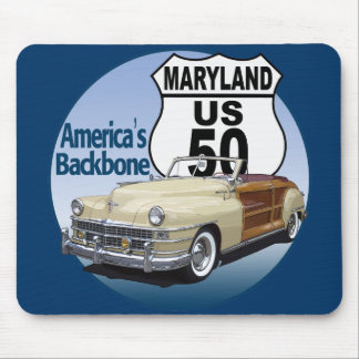 Maryland US Route 50 Mouse Pad