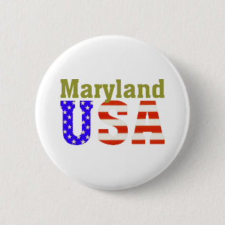 Maryland USA! 6 Cm Round Badge