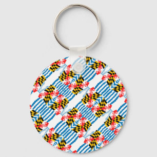 Maryland waters key ring