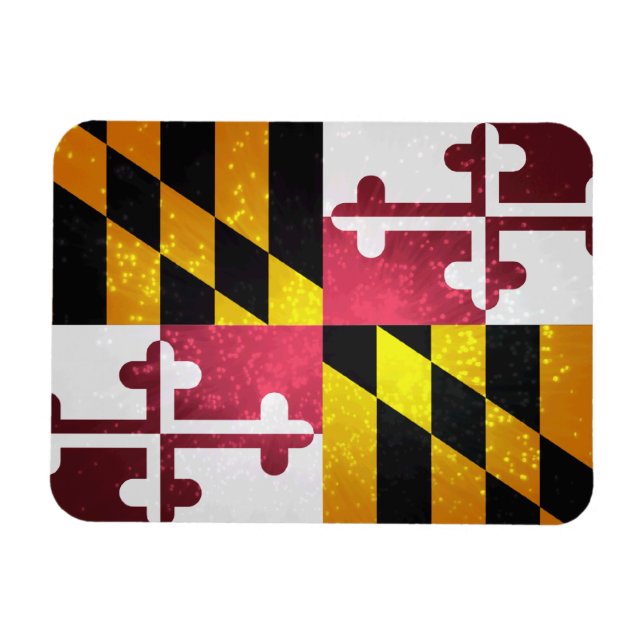 Marylander Flag Magnet (Horizontal)