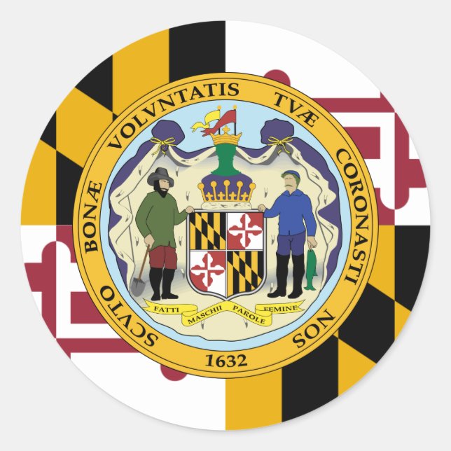 Marylander Flag & Seal Design, Flag of Maryland (Front)