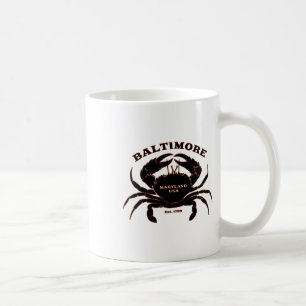 Maryland's Summer Crabs Coffee Mug