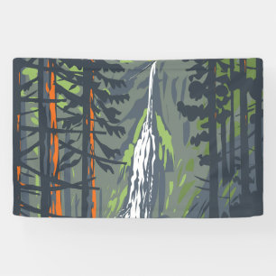 Marymere Falls Banner