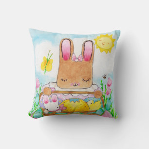 Mary's Easter Basket pillow