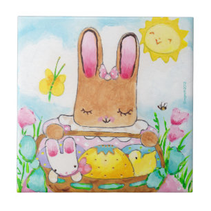 Mary's Easter Basket tile