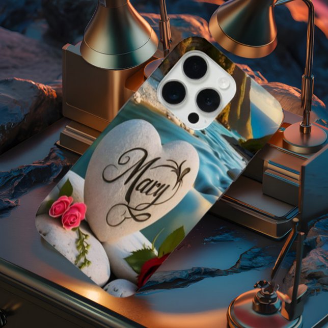 Mary's Heart stone Sunset Case-Mate iPhone Case (Creator Uploaded)