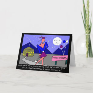 Mary's Night Out Card