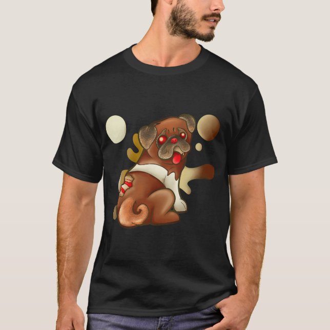 Marzipan pug cake T-Shirt (Front)