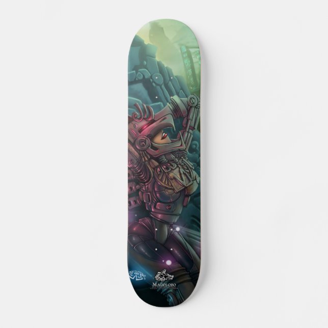 Mas allá de Xochicalco Skateboard (Front)