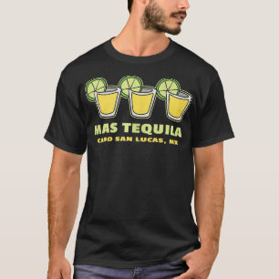 Mas Tequila Cabo San Lucas Souvenir Shooters Lime T-Shirt