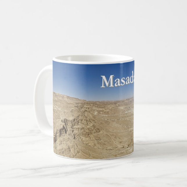 Masada View Coffee Mug (Front Left)