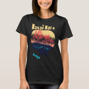 Masai Mara Kenya National Safari Serengeti Wildlif T-Shirt