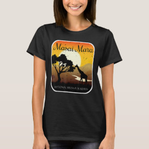 Masai Mara Kenya Safari National reserve Serengeti T-Shirt