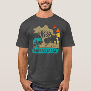 Masai Mara Safari National reserve Kenya Serengeti T-Shirt