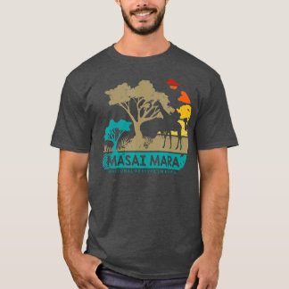Masai Mara Safari National reserve Kenya Serengeti T-Shirt